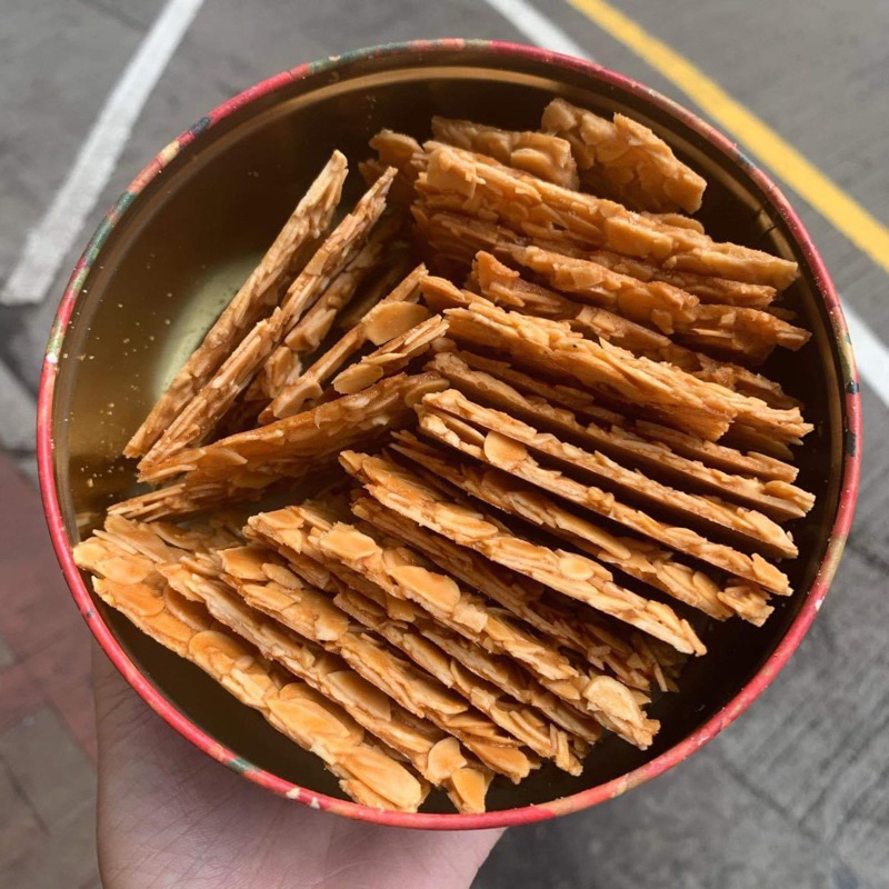 ‼️ร้านนี้ถูกที่สุด‼️Almond Flake by Jenny Bakery ♥♥♥♥ ของแท้จากฮ่องกง เนื้อเมล็ดอัลมอนด์ฝานบางเต็มแผ่น ความกรอบและบาง