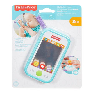 Fisher-Price Newborn Selfie Phone ฟิชเชอร์ไพรซ์ เขย่ามือ ยางกัด รูปโทรศัพท์มือถือ รุ่น GJD46