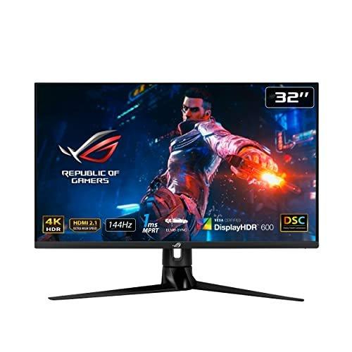 ASUS PC Monitor LCD Display Gaming Monitor ROG Swift PG32UQ [32 Inch Black] AC100V