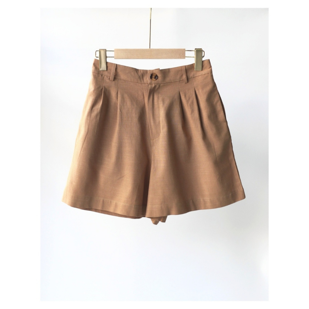 YNO A-line cotton shorts กางเกงขาสั้นทรงเอผ้าคอตตอน 26065