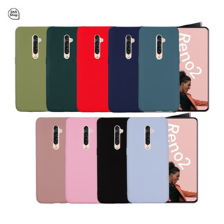 เคส Oppo Reno 2 CPH1907 Reno2 ออปโป รีโน2 เคสซิลิโคนนิ่ม สีพาสเทล TPU บาง