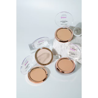 (ส่งฟรี) BYS Cosmetics Full Coverage Matte Base Pressed Powder 8 g. แป้งพัฟเนื้อแมตต์ คุมความมัน