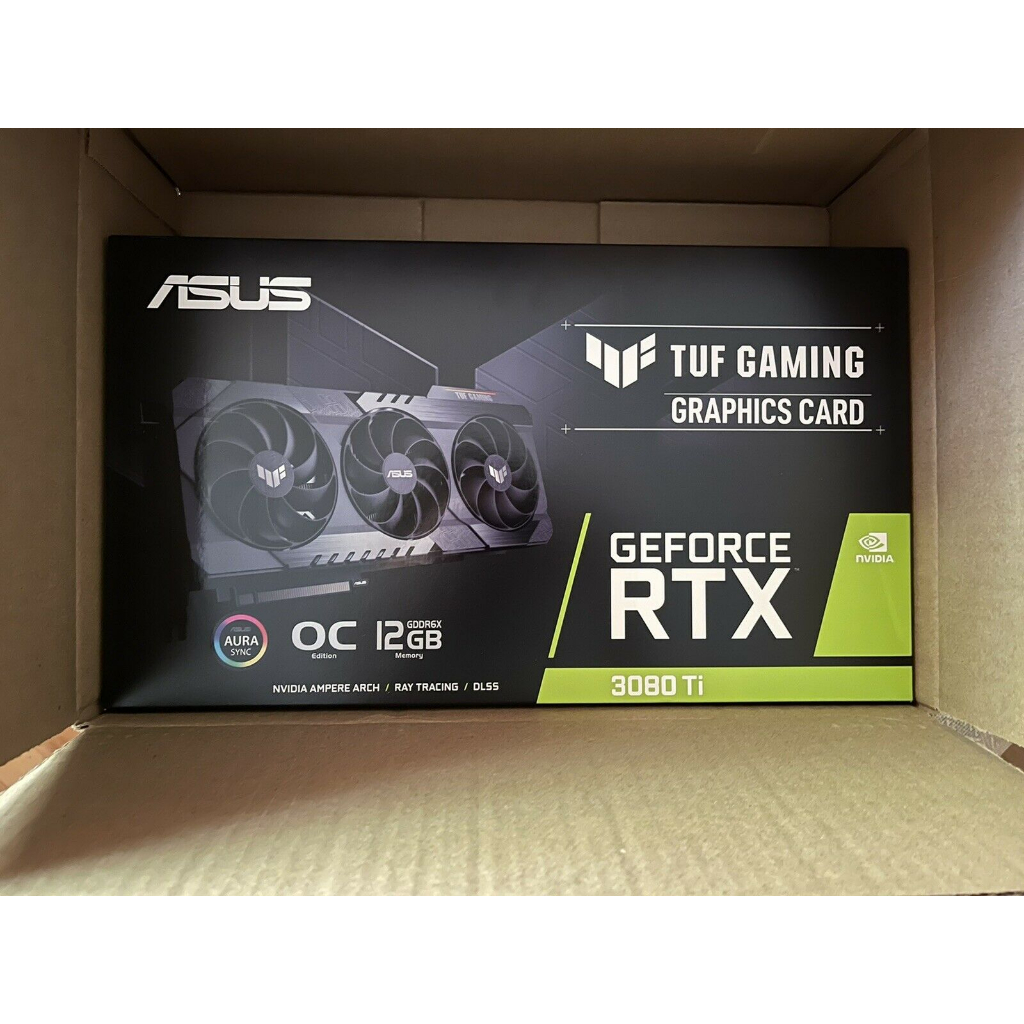 ASUS TUF RTX 3080 Ti OC Edition Brand New &amp; Sealed free SHIPPING TODAY