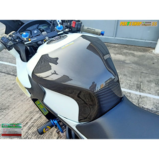 ครอบถังโหนก CB/CBR650F [ แบบเพียวคาร์บอน ][ Maxtec ]