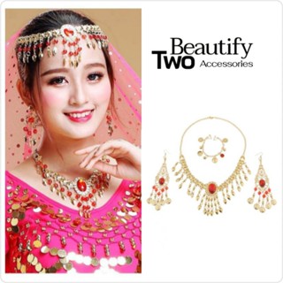 👑ชุดเซ็ทเครื่องประดับศีรษะสไตล์อินเดีย สวยอลังการแบบสาวภารตะ🌠