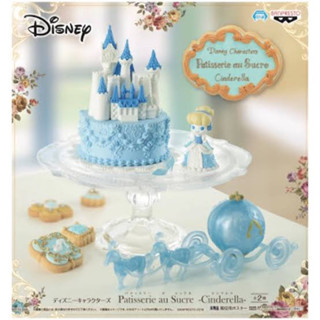 งานแท้ มือ 1 แกะเช็ค เฉพาะเซ็ต A Disney Characters Patisserie au Sucre - Cinderella