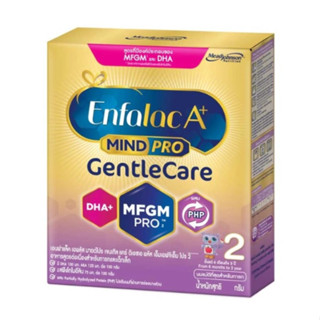 Enfalac A+ Mindpro Gentle Care Formula 2 เอนฟาแล็ค เอพลัส สูตร2 นมผง เด็กอายุ 6 เดือน - 3 ปี ขนาด 475 กรัม 21231