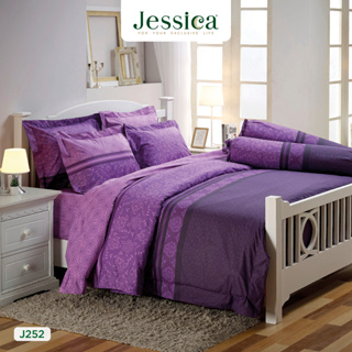 Jessica Cotton Mix J252 ชุดเครื่องนอน ผ้าปูที่นอน ผ้าห่มนวม เจสสิก้า พิมพ์ลายได้อย่างประณีตสวยงาม