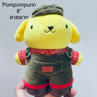 #ตุ๊กตา #ปอมปอมปุริน #Pompompurin ชุดสวย  #ขนาด8นิ้ว #งานสะสม #สภาพสมบูรณ์ #งาน #Sanrio #ปีเก่า #ราคาในเนทสูงมาก #Eikoh