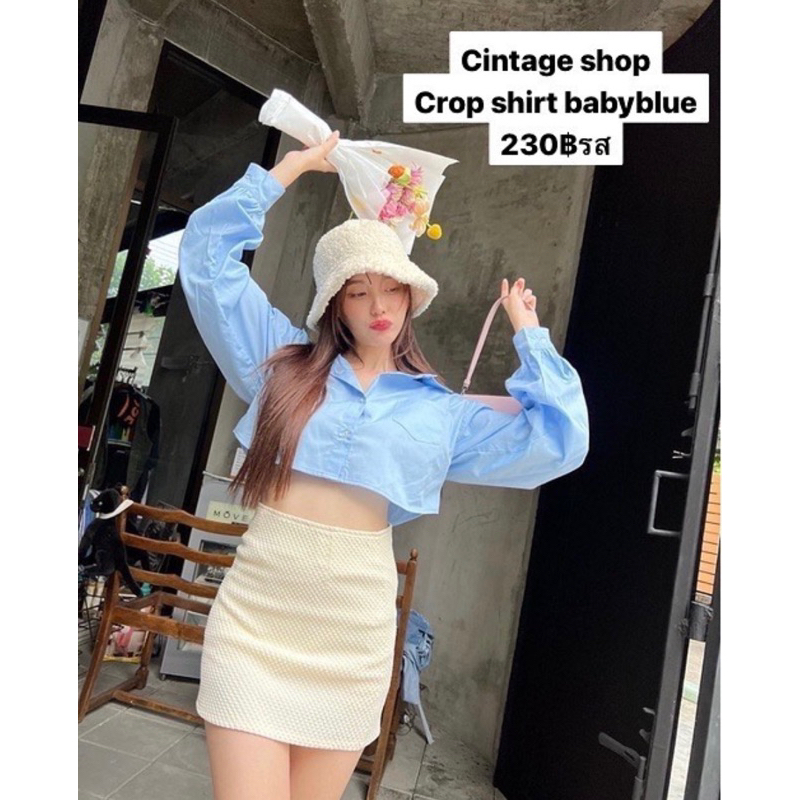 Shirt Crop🧢 Cintage Shop