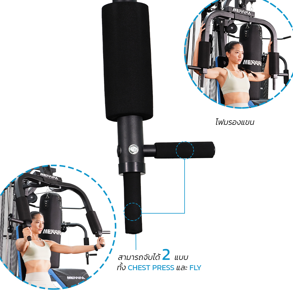 [ผ่อน 0% 10 เดือน] โฮมยิม Home Gym Gorilla Series บริหารได้ทุกส่วน มีให้เลือก 3 รุ่น MG-110,MG-150, MG-200,MG-300 ราคา ถูกที่สุด ดีลบีเคเค แกลเลอรีภาพที่ 3
