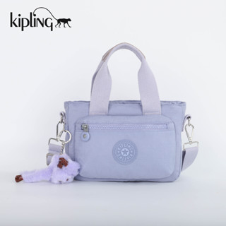 กระเป๋าสะพายข้าง ใช้ถือและสะพายข้างได้  Kipling  ปรับสายได้ ผ้ากันน้ำ ช่องเยอะใส่ของได้เยอะ แบบใหม่