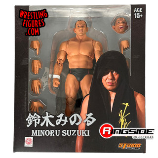 (Pre-Order) Minoru Suzuki (Black Gear) - New Japan Storm Collectibles Ringside Exclusive