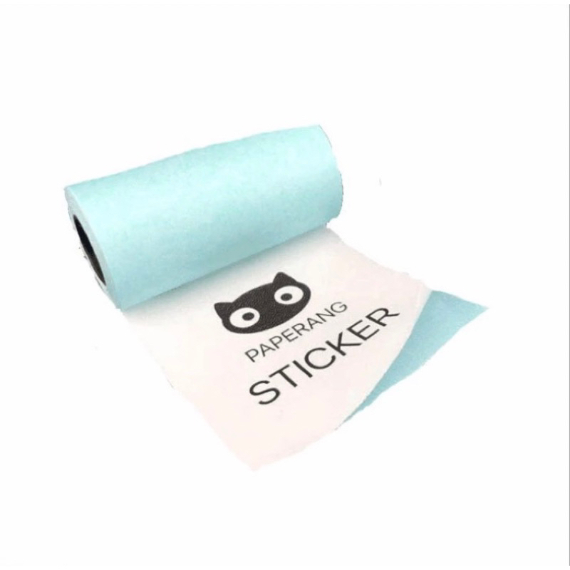 กระดาษสติ๊กเกอร์ Peripage A9max/A9s(max) เครื่องปริ้นซ์พกพา ขนาด 107x30mm. คุ้มสุดๆ ยกลัง 100 ม้วน แบบปกติและเว้นขอบ