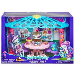 Enchantimals Garden Gazebo Playset Patter Peacock Doll and Flap Figure