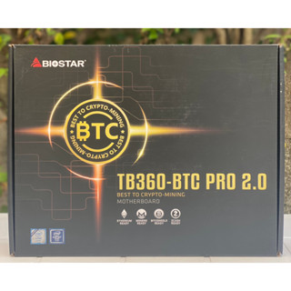 MAINBOARD (เมนบอร์ด)  1151 BIOSTAR TB360-BTC PRO 2.0  Intel B360 DDR4