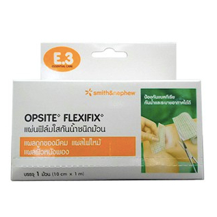 Opsite Flexifix แผ่นฟิล์มใสกันน้ำ ปิดแผล ขนาด 10 เซนติเมตร x 1 เมตร ของแท้ 100%