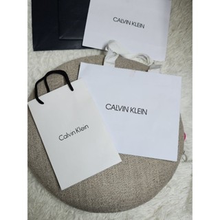 Calvin Klein ถุงกระดาษ​แบรนด์เนม​ของแท้​