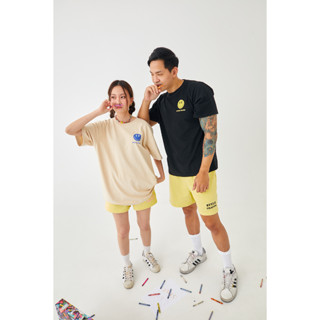 STYLE CRAYON - GOOD MOOD TEE  เสื้อยืดคอกลม สกรีนลาย