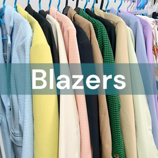 เสื้อสูทเบลเซอร์ (Blazer) เสื้อแจ็กเก๊ต แขนยาว