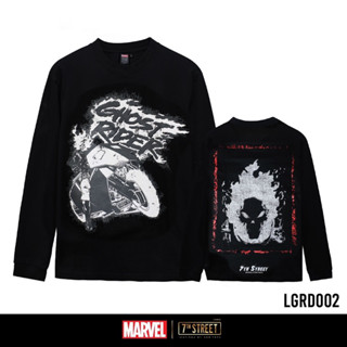 พร้อมส่ง เสื้อแขนยาว 7thstreet  ลายGHOST RIDER  รุ่น LGRD002 ของแท้