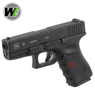 WE G19 Gen3 GBB (Black) บีบี กันระบบอัดแก๊ส Blowback ลูกบีบี 6 มิลลิเมตร