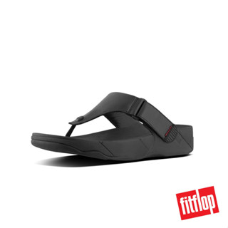 FitFlop Mens TRAKK II Leather Toe-Post Sandals รองเท้าแตะ ฟิตฟลอป ผู้ชาย แท้ 279