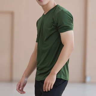 AWAKE เสื้อกีฬาไมโครสปอร์ตคอวี Micro Sport