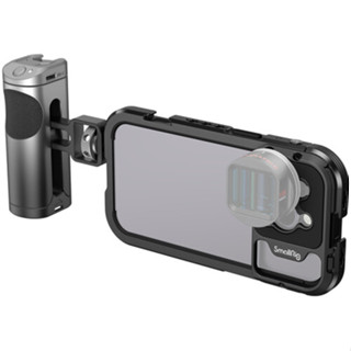 SmallRig - 4100 Mobile Video Cage Kit (Single Handheld) for iPhone 14 Pro