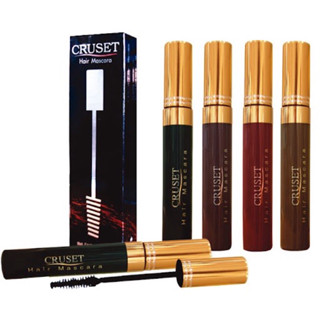 Cruset Hair Mascara ปิดผมขาวได้แนบสนิท มาสคาร่าปิดผมขาว ครูเซ็ท มาสคาร่าแต่งสีผม 20 มล.