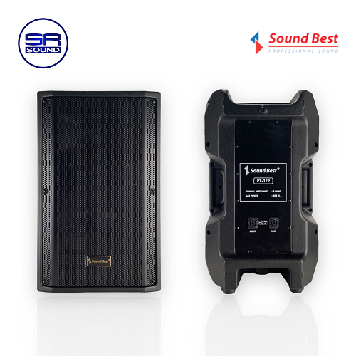 SOUNDBEST PT-12P ตู้ลำโพงขนาด 12นิ้ว /ราคาต่อ 1 ออกใบกำกับภาษีได้ จำกัดออเดอร์ละ 1 ใบเท่านั้น PT 12P PT12P