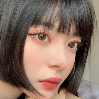 Glitzlens คอนแทคเลนส์รายวัน(1DAY 10ชิ้น) สี Jess Brown [Dia14.2] วัสดุ Silicone Hydrogel💧
