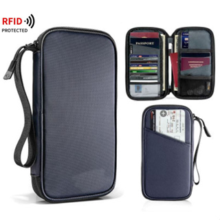 SH กระเป๋าใส่พาสปอร์ต  ใบใหญ่  กระเป๋าใส่เอกสารการเดินทาง รุ…