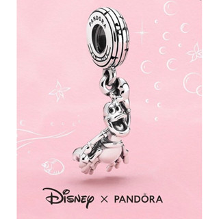 Pandora The little mermaid sebastian dangle charm แท้100%