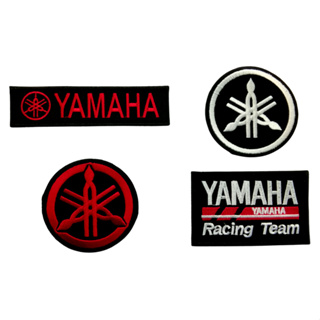 ตัวรีดติดเสื้อ Yamaha อาร์มรีด อาร์มปัก ตกแต่งเสื้อผ้า หมวก กระเป๋า แจ๊คเก็ตยีนส์ Hipster Embroidered Iron On Sew on