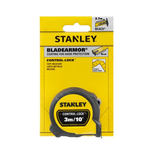 STANLEY ตลับเมตร STANLEY Control Lock 3M (มีตะขอแม่เหล็ก) รุ่น STHT37213-30