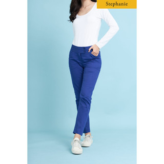 GSP Stephanie Pants กางเกงสีน้ำเงินขายาว  เหนือตาตุ่ม  (OWP20NV)