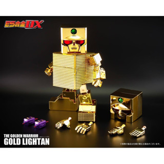 หุ่นเหล็ก SD - ES Gokin - DX Series 03 The Golden Warrior Gold Lightan (24K Gold Plated ver.) by Action Toys