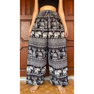 กางเกงขายาวผู้หญิง กางเกงช้าง  Elephant Pants/Harem pants/Thailand Pants