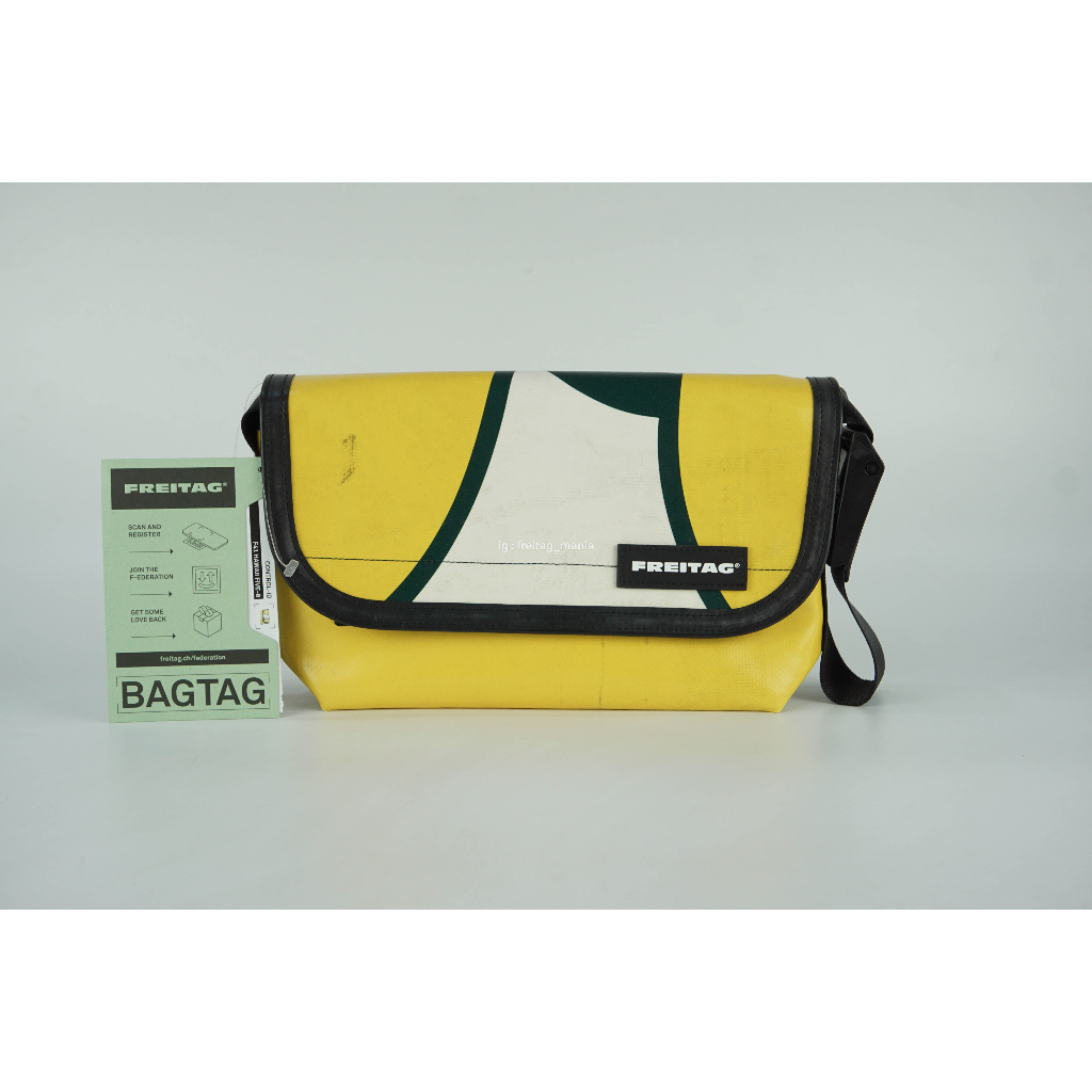 [เก็บcodeshopeeลด20% 17xx เหลือ71xx บาท. ทักมาถามวิธีได้]  FREITAG F41 HAWAII FIVE-O หลือง ขาว