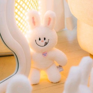 ( พร้อมส่ง ) Knotted Cream Bunny Cuddly Toy ตุ๊กตา