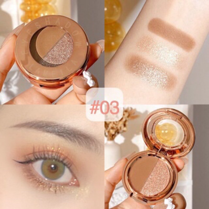 อายแชโดว์ Lameila eyeshadow 2สี ติดทนนาน กันน้ำ กันเหงื่อ --5121 - รูปที่ 6