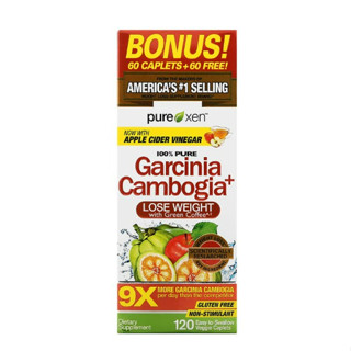 (พร้อมส่ง) Purely Inspired, Garcinia Cambogia+, 120 Easy-to-Swallow Veggie Caplets