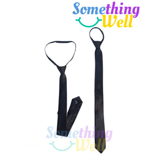 เนคไท เนคไทแบบสำเร็จรูป เนคไทสีพื้น เนคไทด์มีซิป necktie