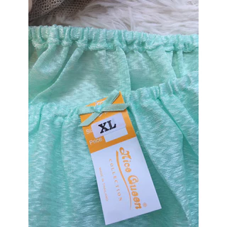 ‼️ กางเกงชั้นใน ผ้าไนล่อน / ผ้ามัน. / ผ้าลื่น ขนาด F/L/XL/LL/LLL. ยี่ห้อ Nice queen
