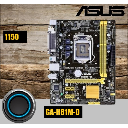 1150/ MAINBOARD/ GIGABYTE GA-H81M-D/ DDR3/ GEN4