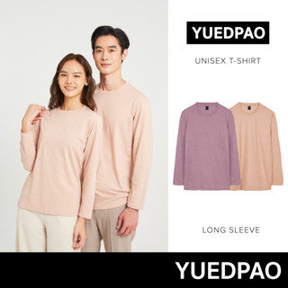 Yuedpao No.1 ผ้านุ่ม ไม่ย้วย ไม่หด ไม่ต้องรีด Ultrasoft Non-Iron เสื้อยืดเปล่า เสื้อยืดสีพื้น เสื้อยืดแขนยาว berry milk