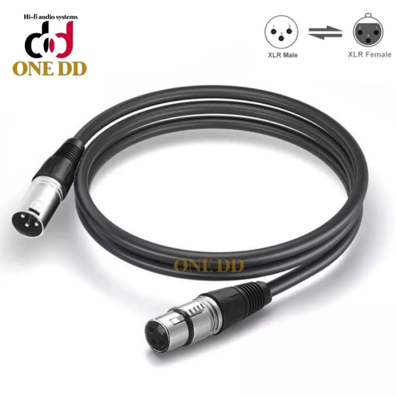 สายสัญญาณ XLR ตัวผู้-XLR ตัวเมีย  K-TECH Model:KXLR-5