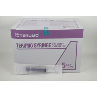 SYRING ป้อนยา TERUMO 5CC 100 ชิ้น/ ยกกล่อง