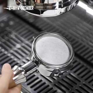 MHW-3BOMBER Coffee Machine Paper Filter กระดาษกรองกาแฟทรงกลม ใช้ได้กับ Moka Pot / Cold Brew